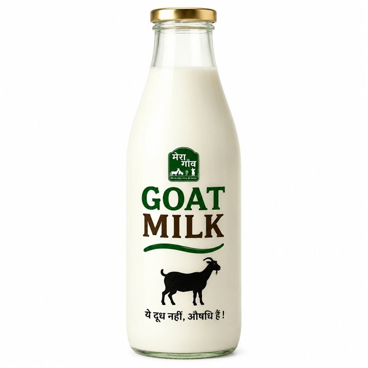 Mera Gaanv fresh goat milk