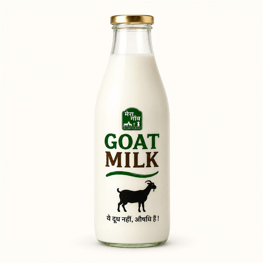 Mera Gaanv fresh goat milk